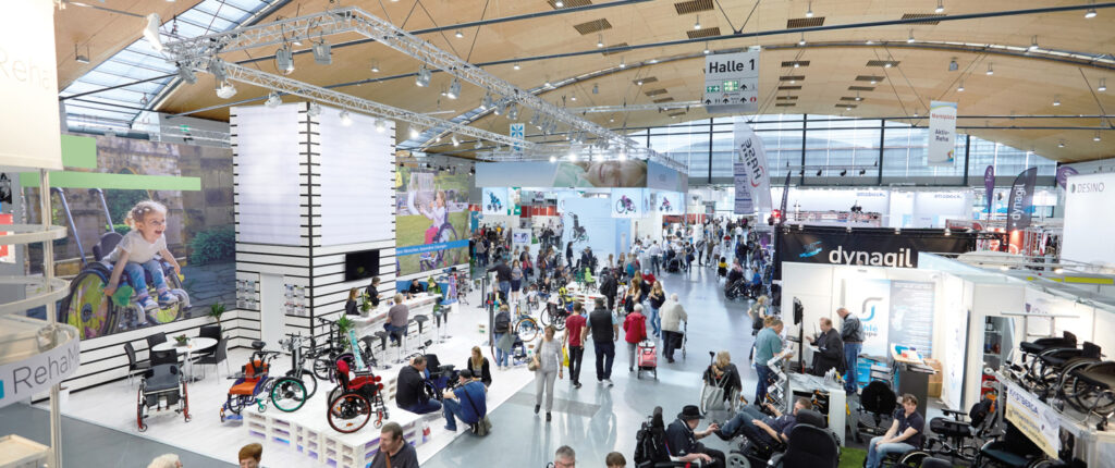Messe "REHAB" in Karlsruhe findet erstmals nach Corona wieder statt