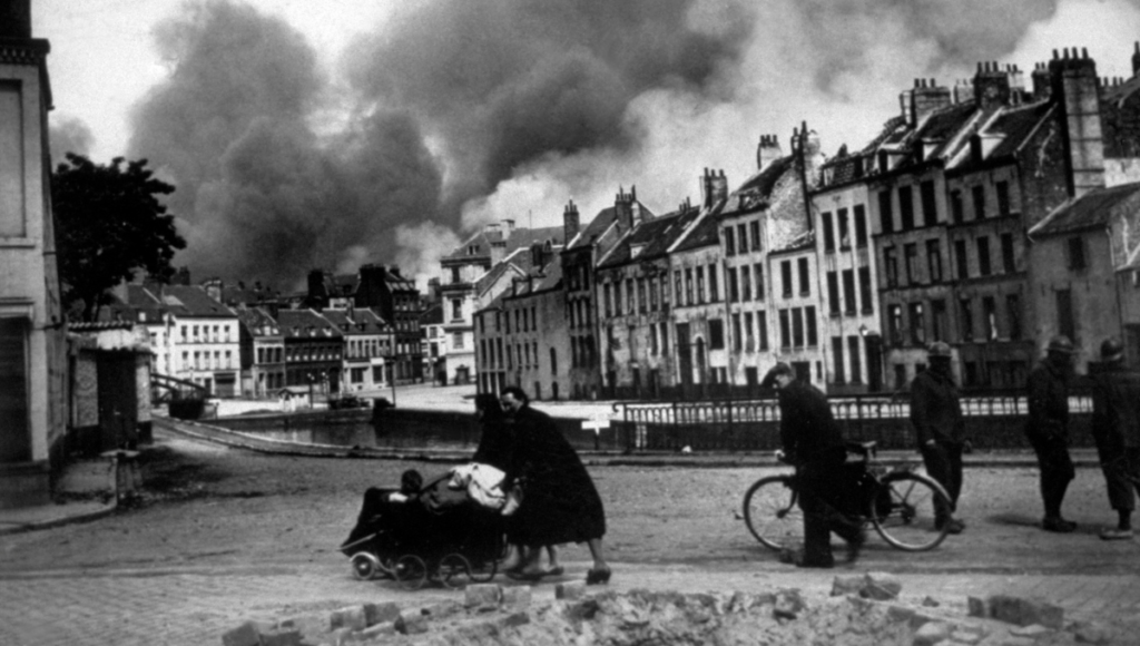 Menschen auf der Flucht im Zweiten Weltkrieg